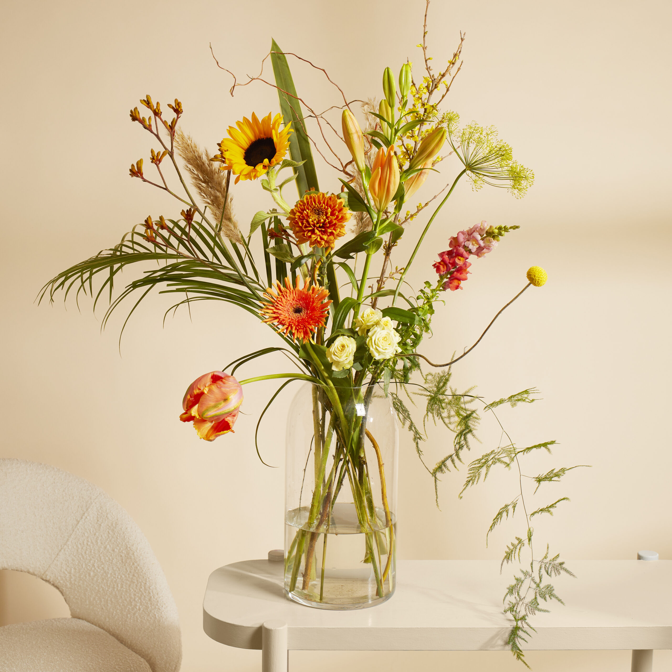 Kūrybiška gėlių prenumerata