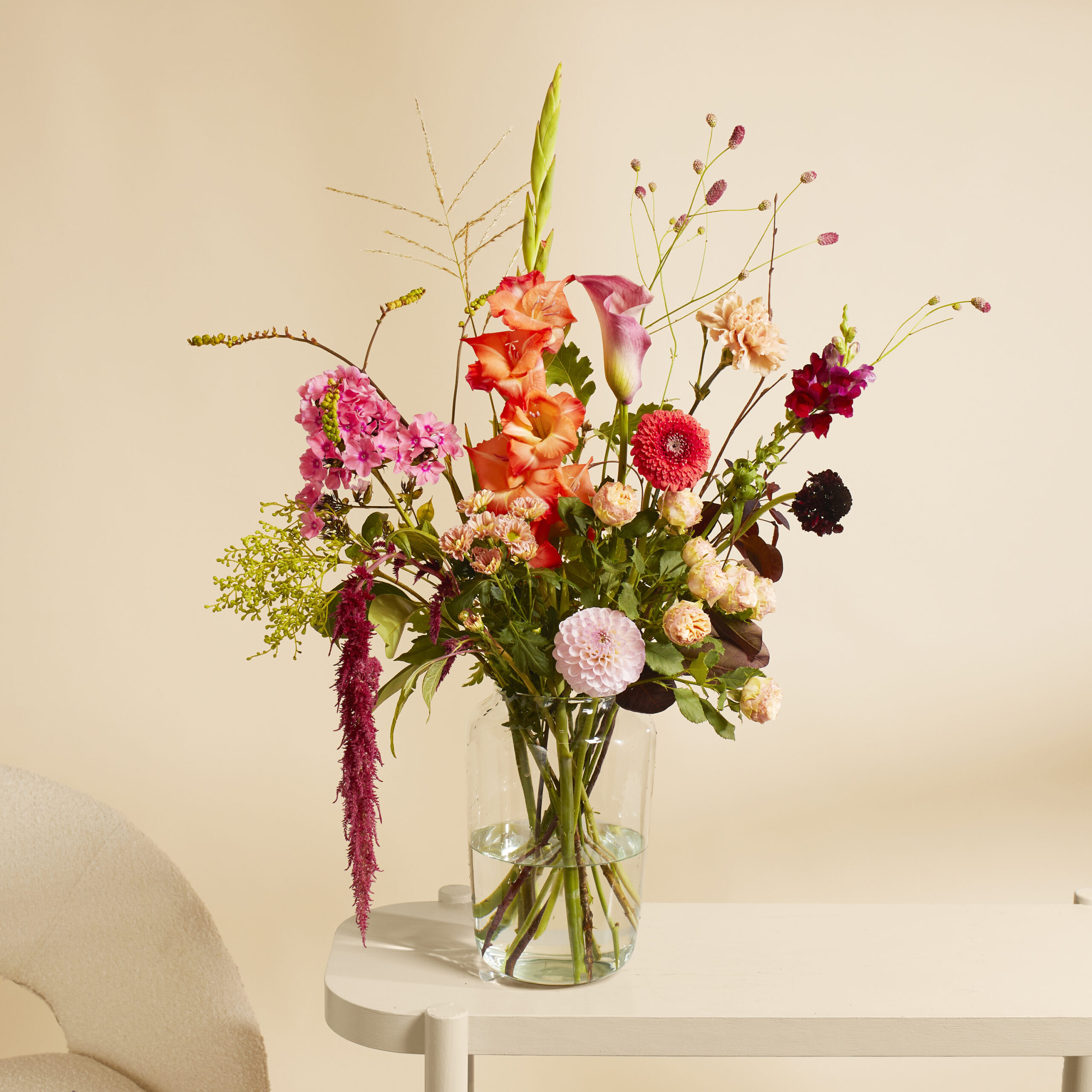 Originali gėlių prenumerata