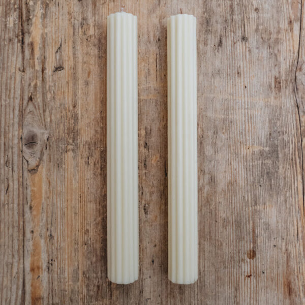 Rankų darbo žvakių rinkinys, 2 vnt.