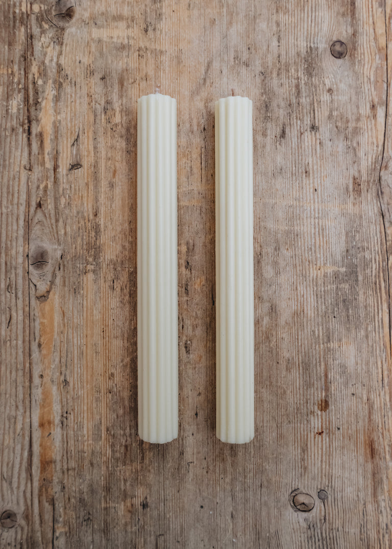 Rankų darbo žvakių rinkinys, 2 vnt.