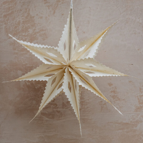 Pakabinama rankų darbo Kalėdinė dekoracija, didelė, 36 cm