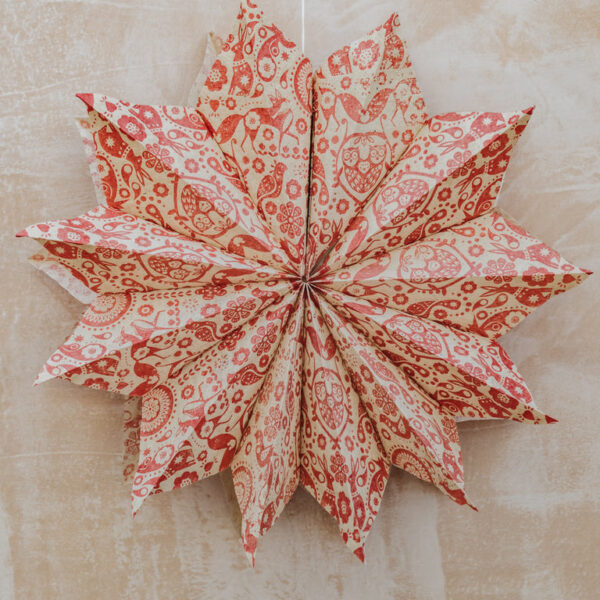 Pakabinama rankų darbo Kalėdinė dekoracija