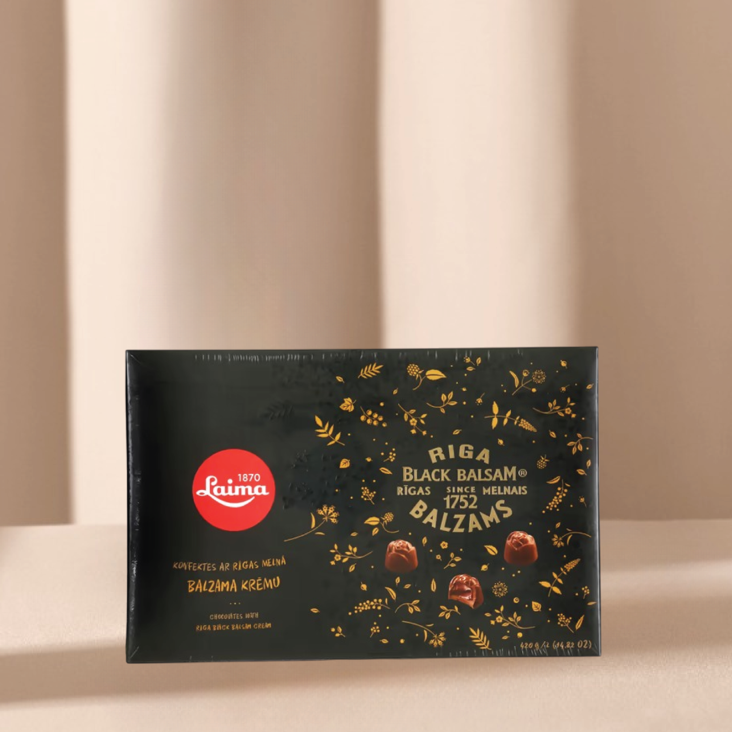 Šokoladiniai saldainiai „Laima” Riga Black Balsam